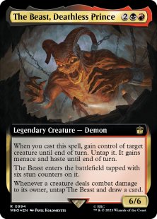 The Beast, Deathless Prince (surge foil) (extended art)
