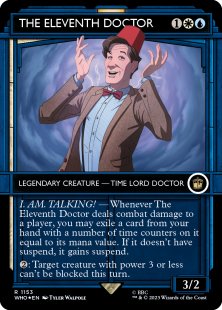 The Eleventh Doctor (surge foil) (showcase)