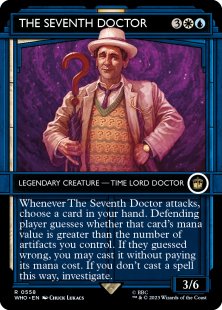The Seventh Doctor (foil) (showcase)