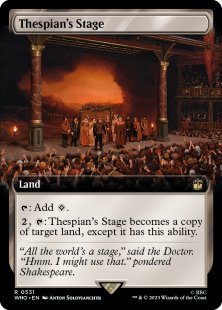 Thespian's Stage (foil) (extended art)