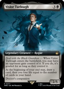 Vislor Turlough (foil) (extended art)