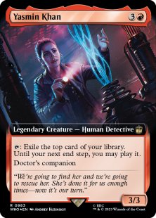 Yasmin Khan (surge foil) (extended art)