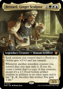 Brenard, Ginger Sculptor (foil) (extended art)