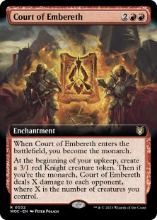 Court of Embereth (foil) (extended art)