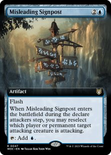 Misleading Signpost (extended art)