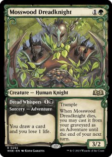 Mosswood Dreadknight (foil) (showcase)