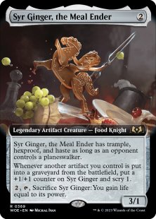 Syr Ginger, the Meal Ender (extended art)