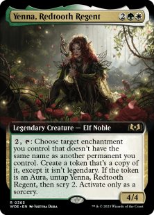 Yenna, Redtooth Regent (extended art)