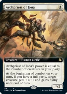Archpriest of Iona (foil) (extended art)