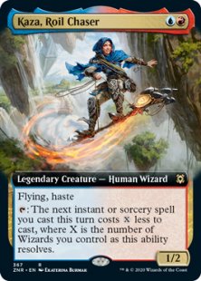 Kaza, Roil Chaser (foil) (extended art)