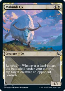 Makindi Ox (foil) (showcase)