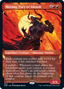 Moraug, Fury of Akoum (foil) (showcase)