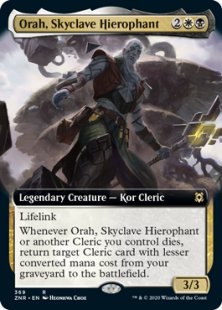 Orah, Skyclave Hierophant (foil) (extended art)