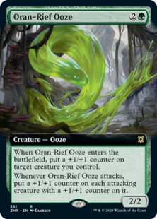 Oran-Rief Ooze (foil) (extended art)
