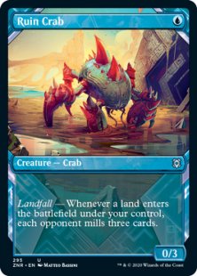 Ruin Crab (foil) (showcase)
