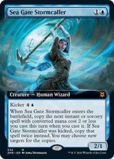 Sea Gate Stormcaller (foil) (extended art)