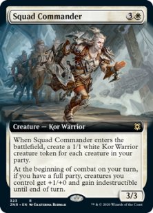 Squad Commander (foil) (extended art)