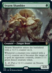 Swarm Shambler (foil) (extended art)