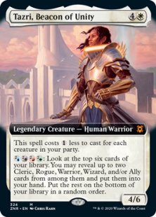 Tazri, Beacon of Unity (foil) (extended art)