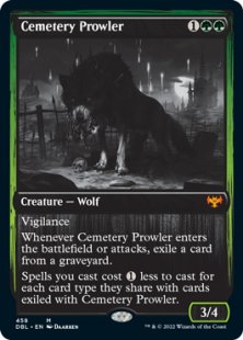 Cemetery Prowler (foil)