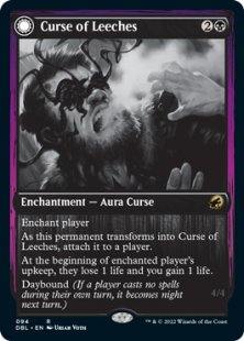 Curse of Leeches (foil) - Innistrad: Double Feature | Bazaar of Magic