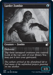 Larder Zombie (foil)