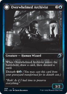 Overwhelmed Archivist (foil)