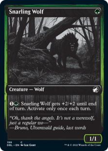 Snarling Wolf (1) (foil)