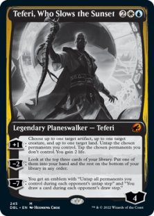 Teferi, Who Slows the Sunset (foil)