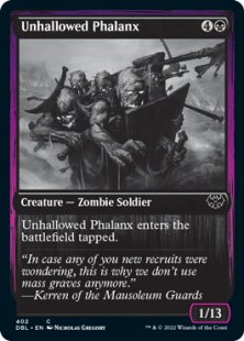 Unhallowed Phalanx (foil)