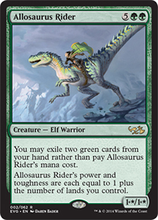 Allosaurus Rider