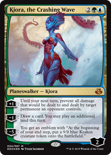 Kiora, the Crashing Wave (foil)