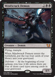 Mindwrack Demon (foil)