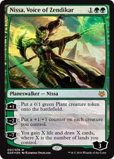 Nissa, Voice of Zendikar (foil)