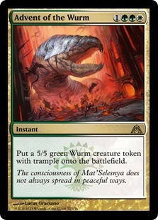 Advent of the Wurm (foil)