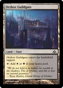 Orzhov Guildgate (foil)