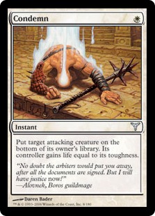 Condemn (foil)