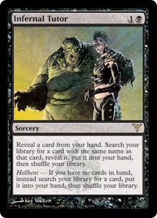 Infernal Tutor (foil)