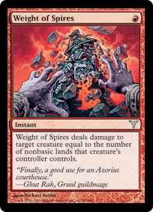 Weight of Spires (foil)