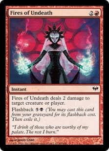 Fires of Undeath (foil)