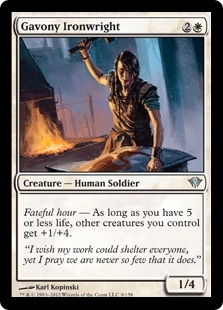 Gavony Ironwright (foil)