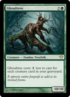 Dark Ascension *Rare Zombie Treefolk NM* MTG 1x GHOULTREE 