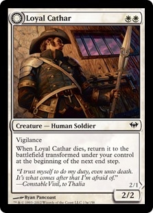 Loyal Cathar (foil)