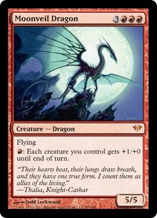 Moonveil Dragon (foil)