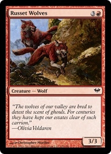 Russet Wolves (foil)