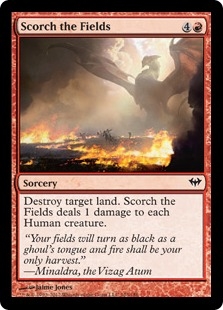 Scorch the Fields (foil)