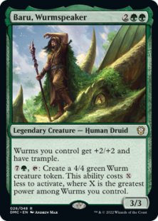 Baru, Wurmspeaker (foil)