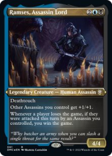 Ramses, Assassin Lord (foil-etched)