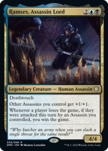 Ramses, Assassin Lord (foil)