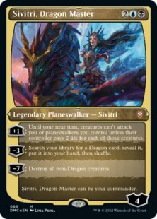 Sivitri, Dragon Master (foil-etched)